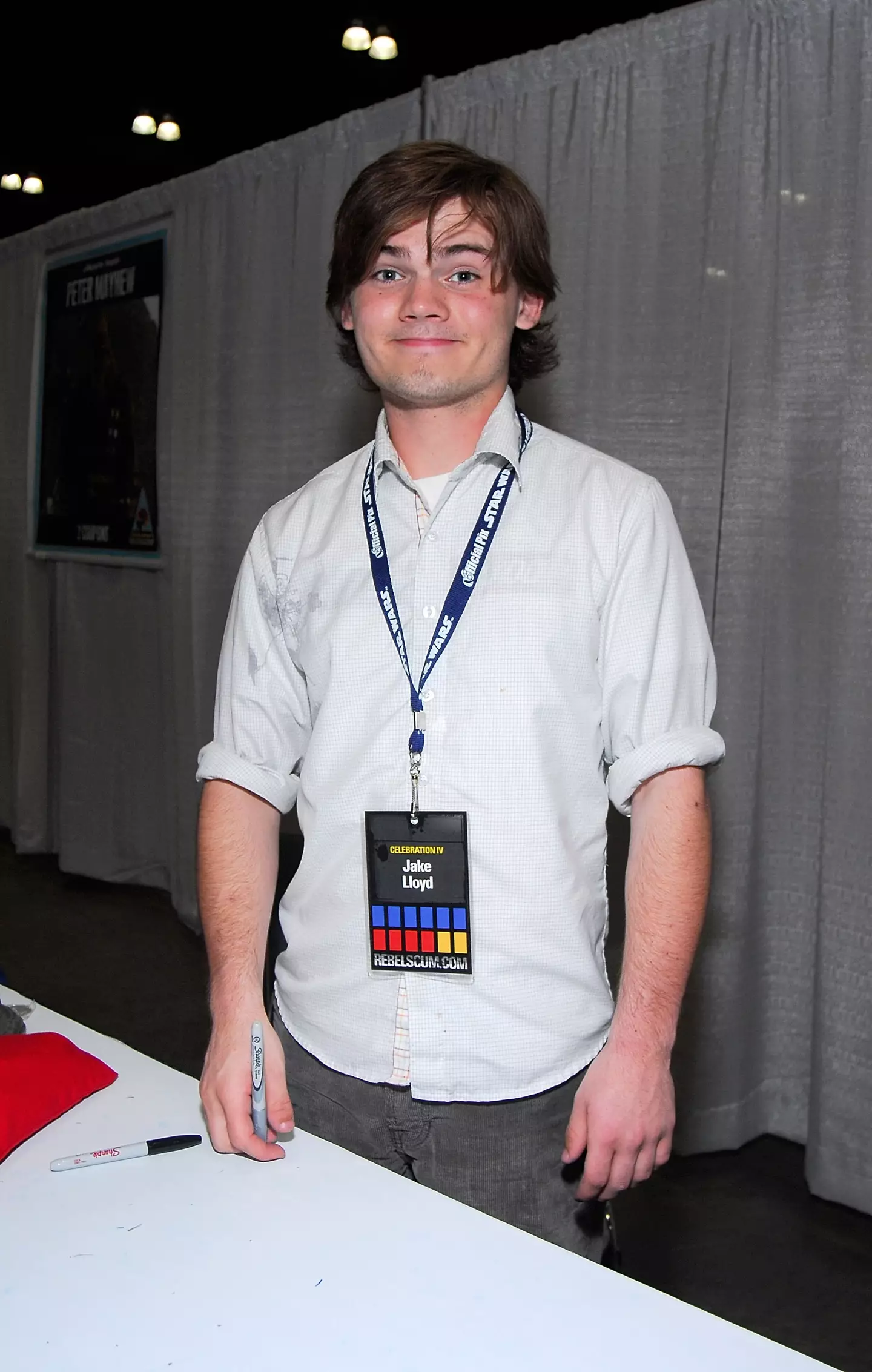 Actor Jake Lloyd pictured in 2007. (Michael Tullberg/Getty Images)