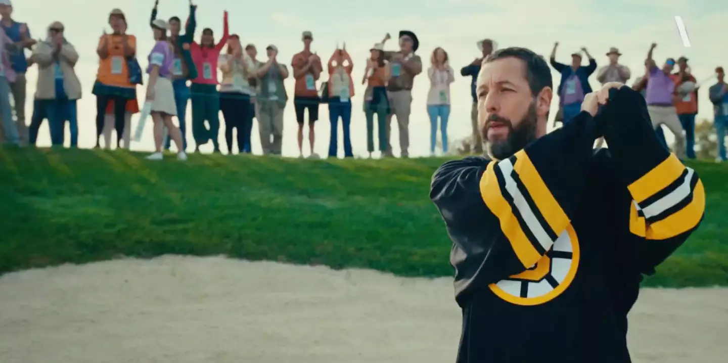 Adam Sandler is back on the golf course (Netflix)