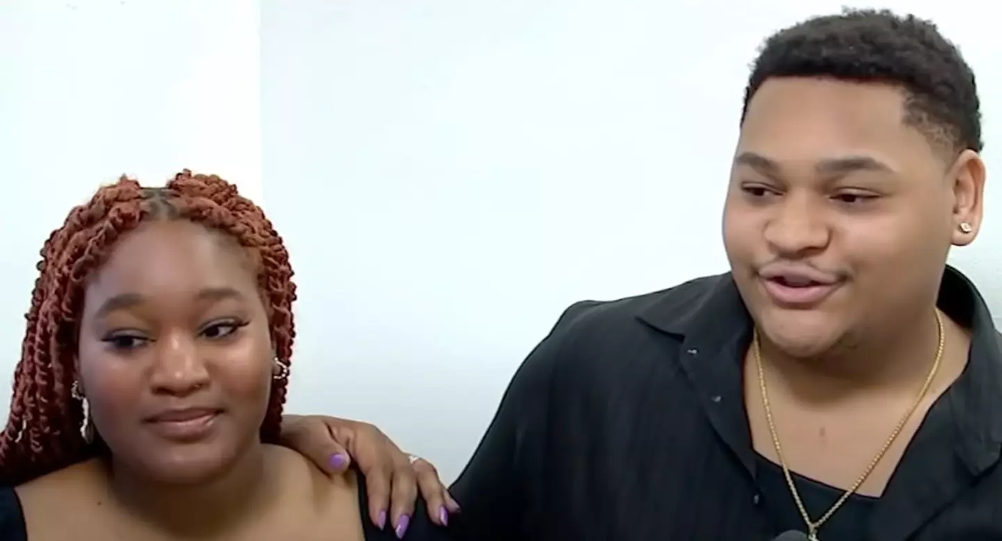 Frank, 22, (right) and Victoria, 19, (left) were adopted separately by married couple Angela and Dennis back in the 2000s.