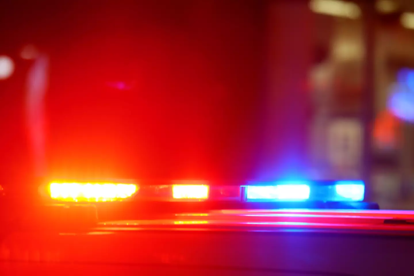 Police said that when they arrived the teen was sitting on a wall outside covered in his family's blood (Getty Stock Image)
