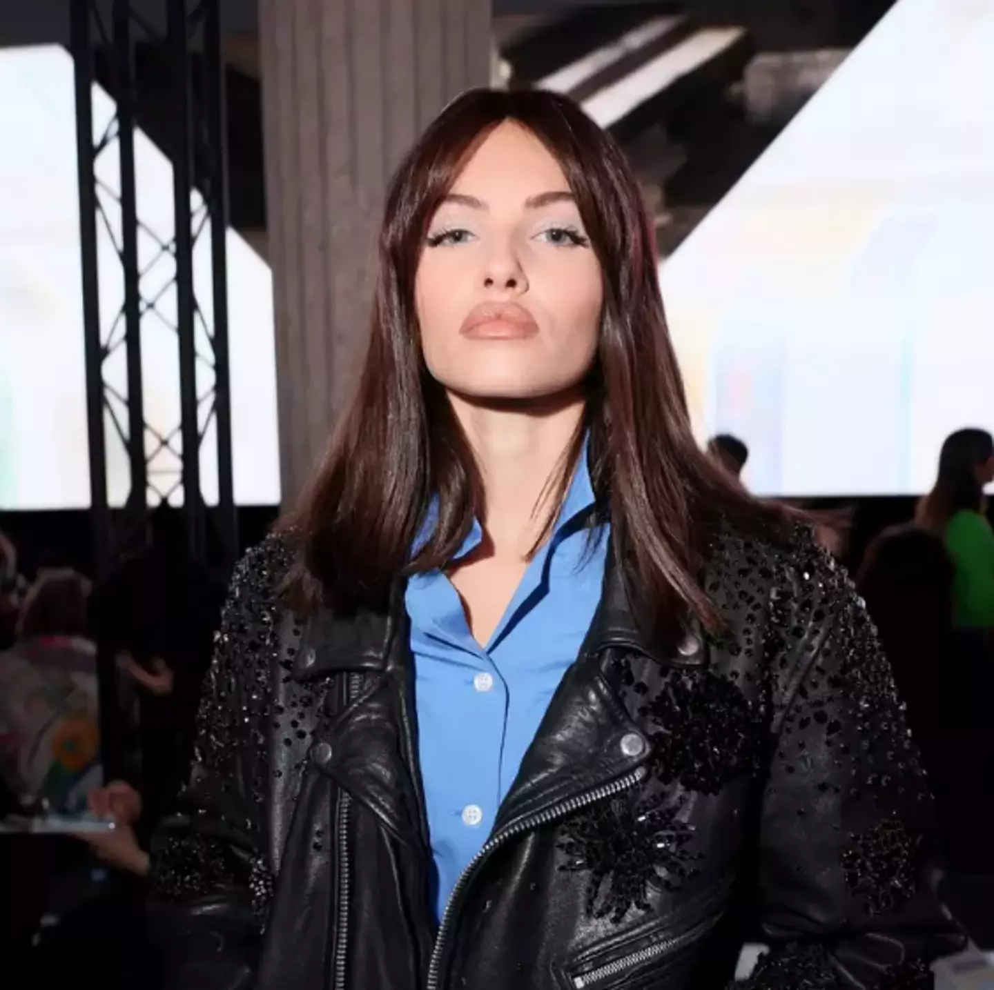 Thylane is now a successful model (Victor Boyko/Getty Images for Miu Miu)