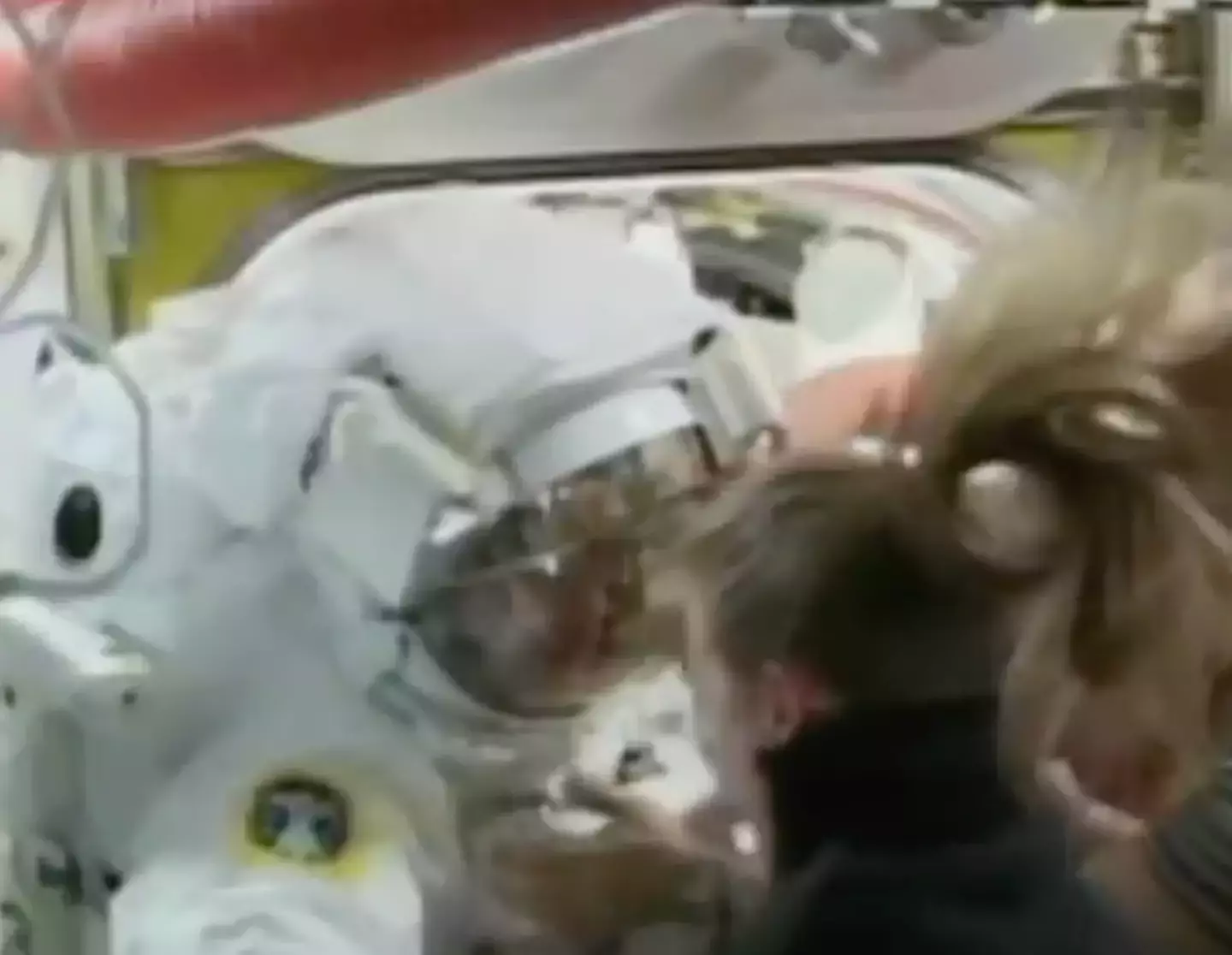 Parmitano was safely freed from his spacesuit (ABC News)