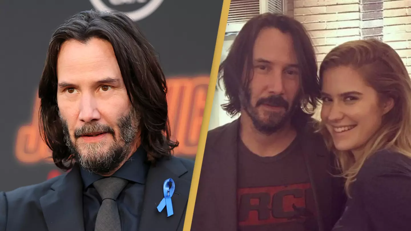 Keanu Reeves praised for how he takes photos with female fans