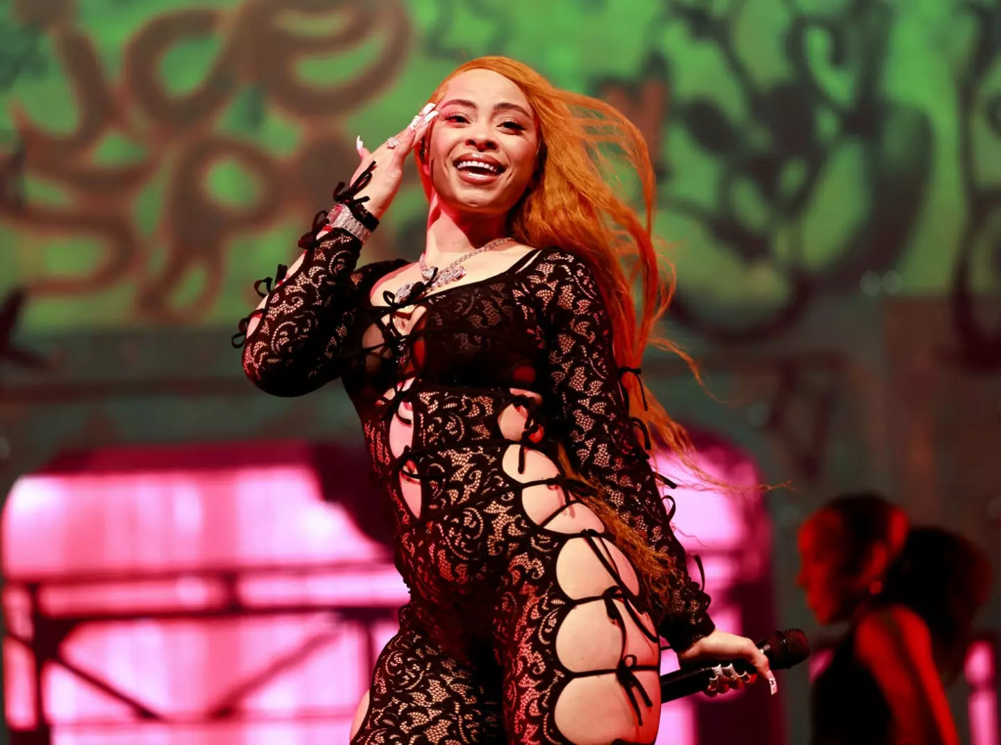 Ice Spice performed at Coachella this weekend. (Matt Winkelmeyer/Getty Images for Coachella)