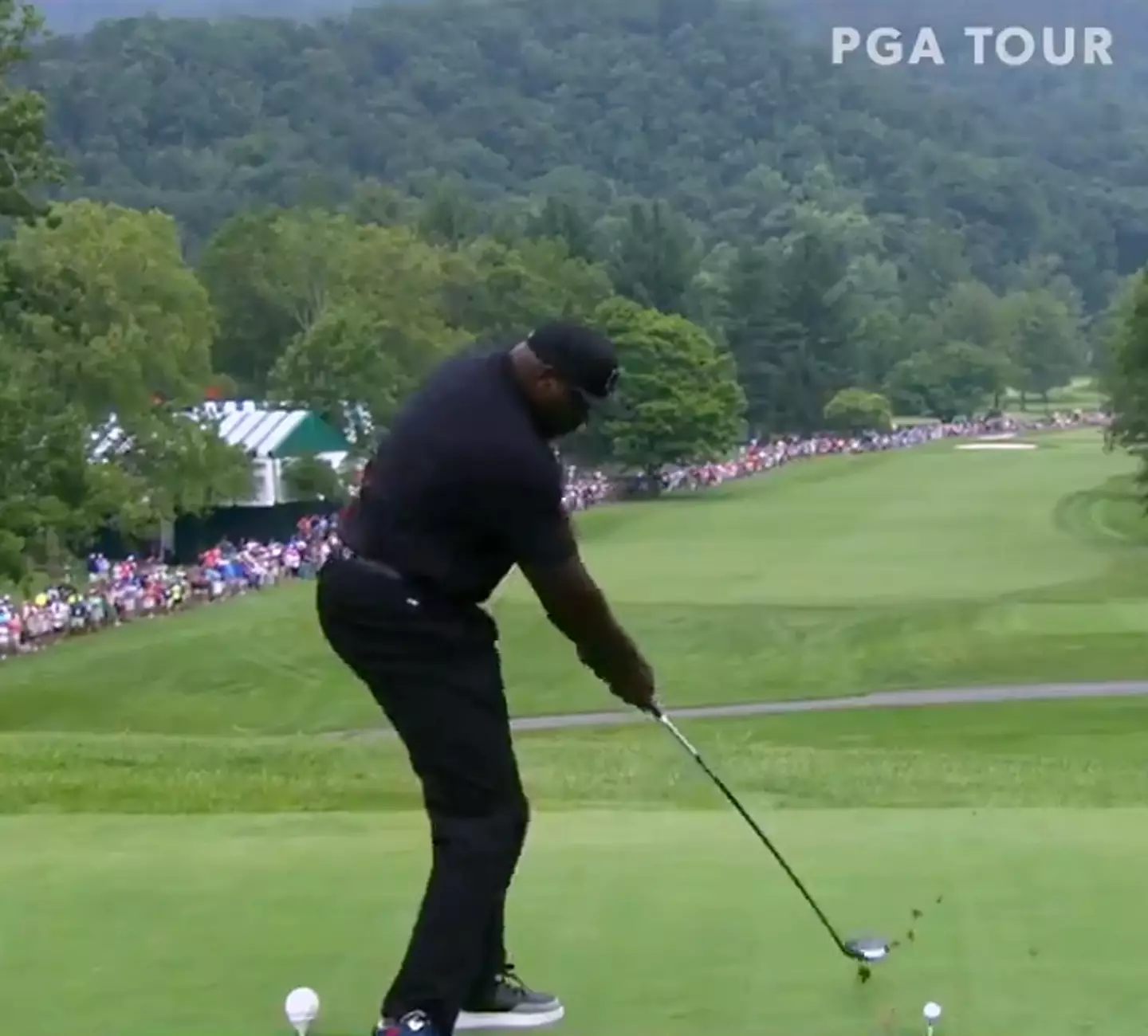 Being a four-time NBA champion and one of the greatest basketballers of all time doesn't mean much on the golf course.