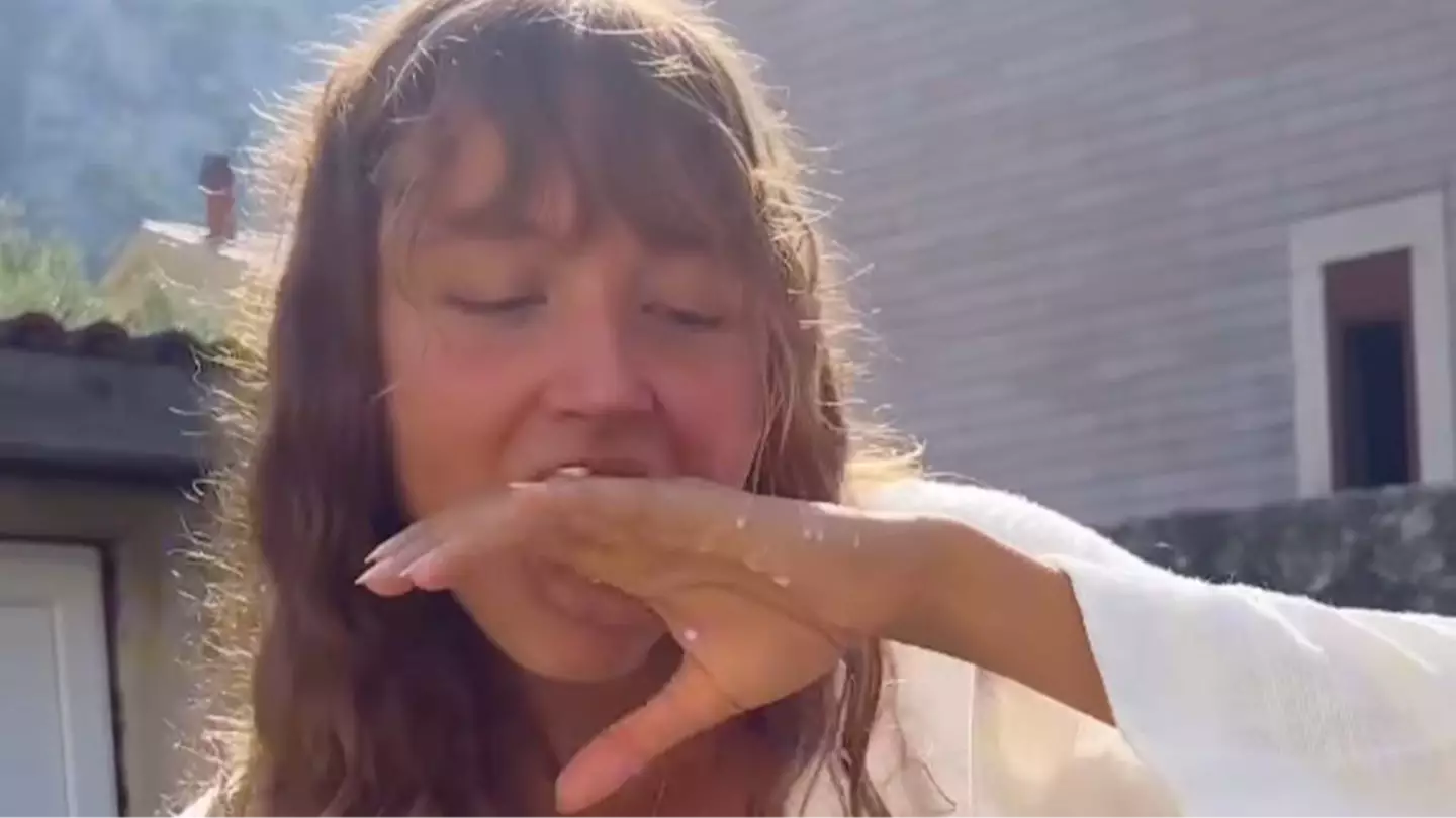 Influencer received backlash after revealing why she eats breakfast of raw meat and raw milk