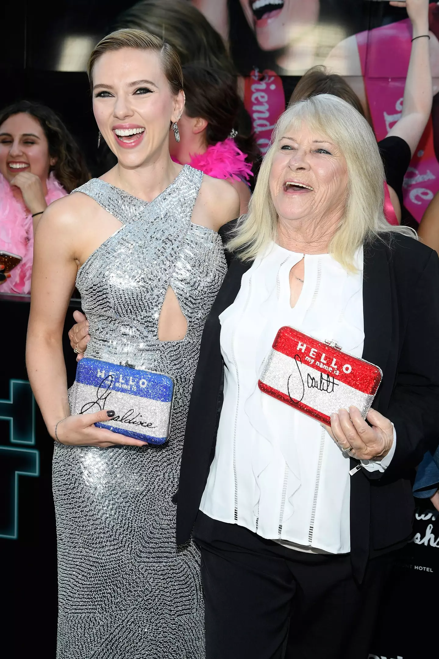 Johansson took Geraldine to her premiere for her film Rough Night.