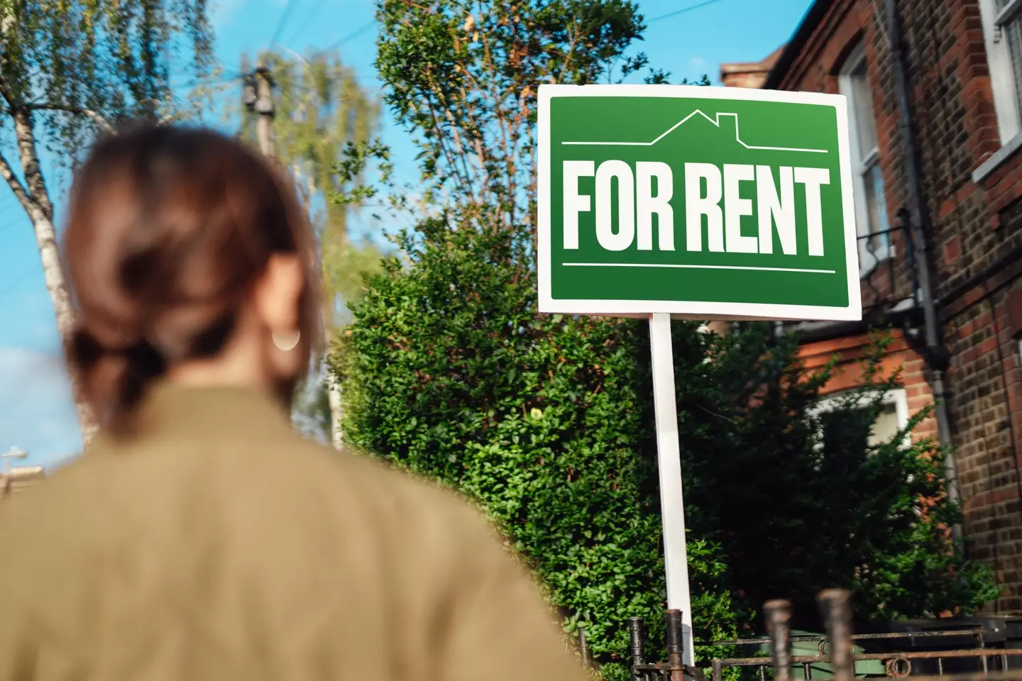 Renting a home is increasingly expensive. (Oscar Wong / Getty)
