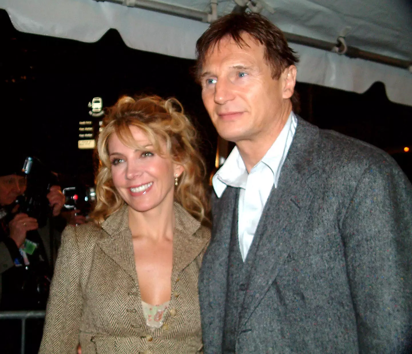 Liam Neeson has opened up about his late wife Natasha Richardson, revealing that he talks to her grave every day.