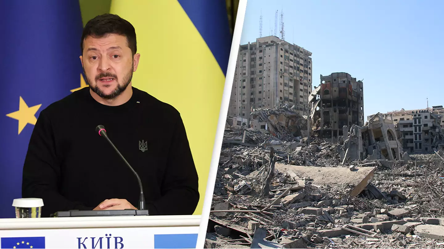 Volodymyr Zelenskyy complains the Israel-Gaza conflict is taking focus away from Ukraine