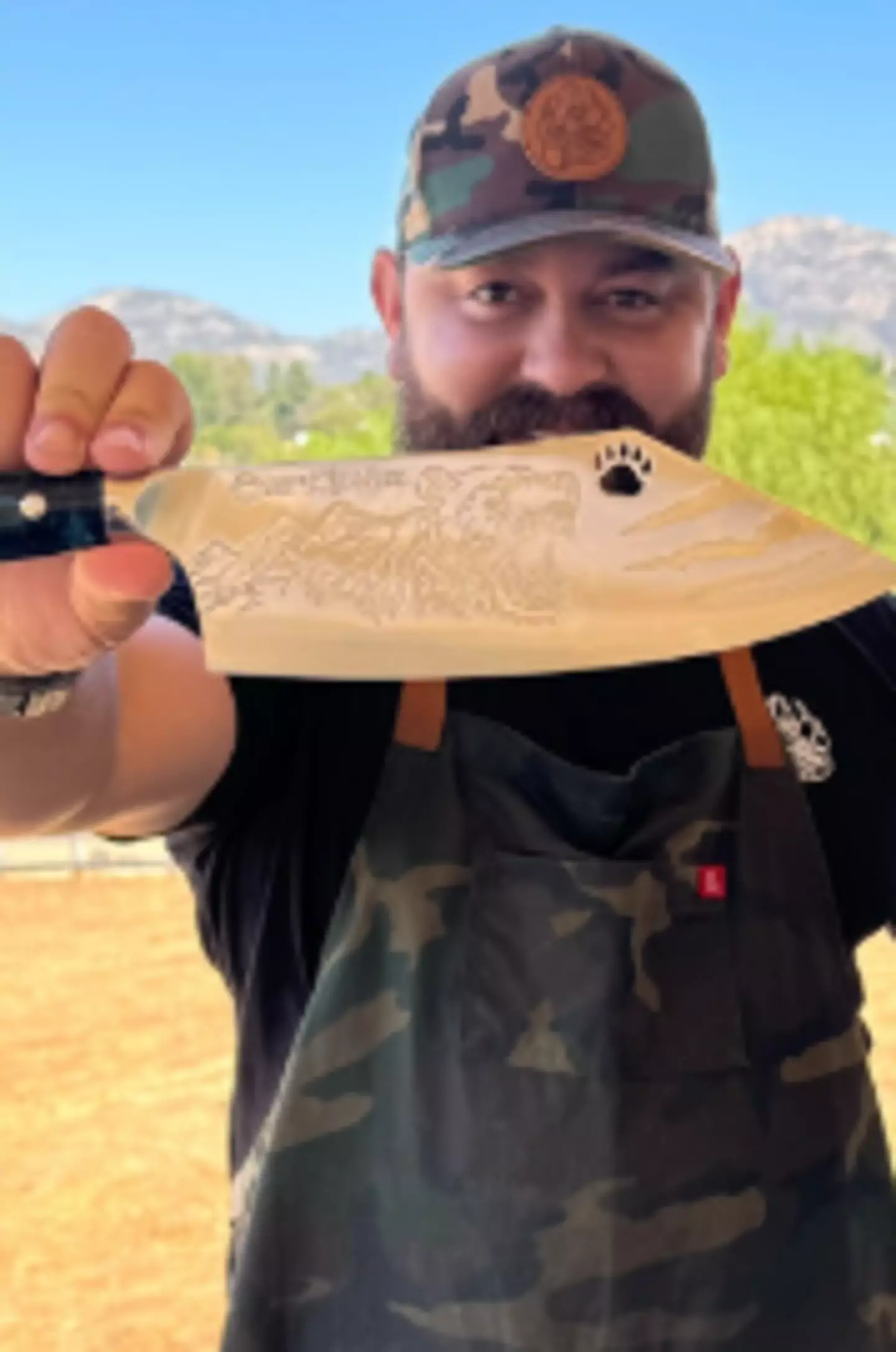 The influencer gained millions of followers for his cooking inspiration (Instagram/foodwithbearhands)