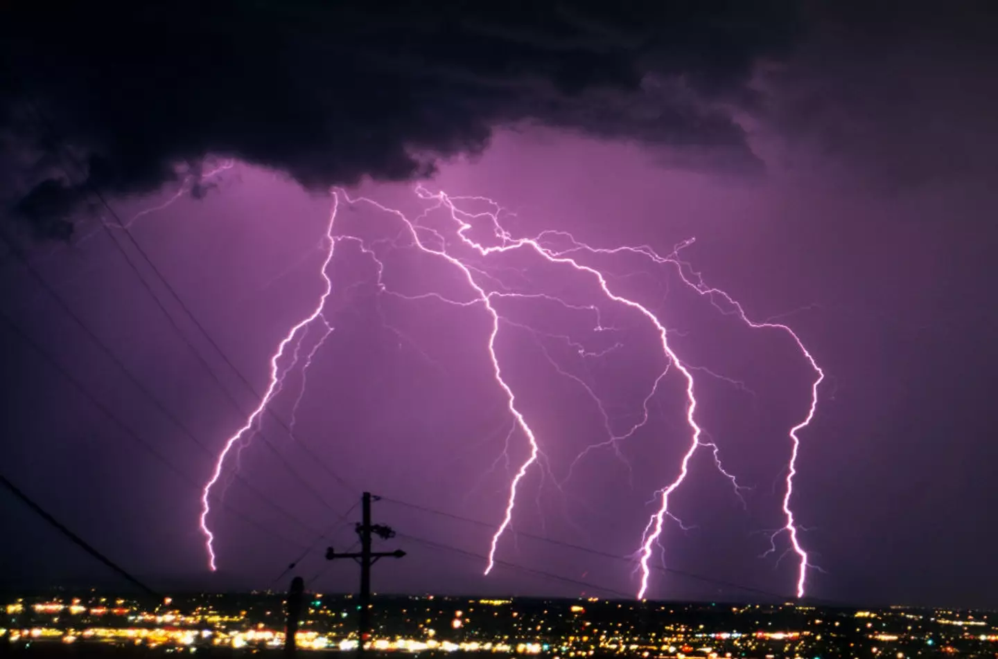 Brinkley was declared dead after being struck by lightening ((Photo by Wild Horizons/Universal Images Group via Getty Images)
