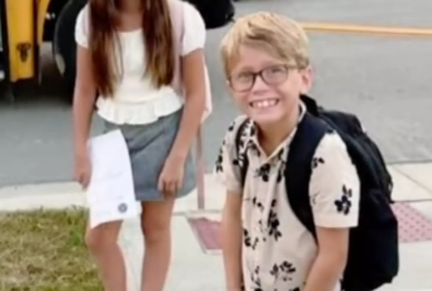 Sammy's parents say he was called 'Dahmer' (YouTube/ WTHR)