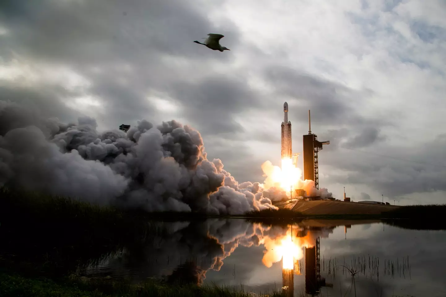 Psyche spacecraft launch (Aubrey Gemignani/NASA via Getty Images)