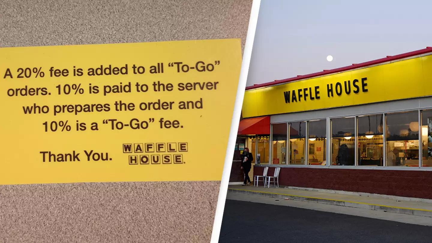 People are struggling to understand Waffle House's new 'To-Go' fee