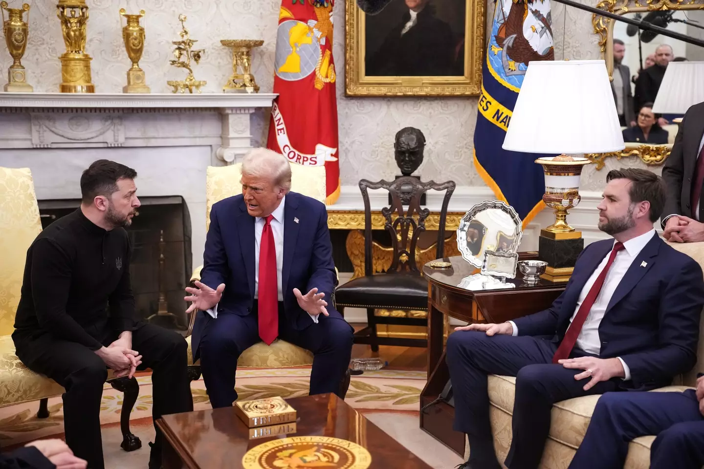 President Donald Trump and Vice President JD Vance recently met with Ukrainian President Volodymyr Zelensky (Andrew Harnik/Getty Images)