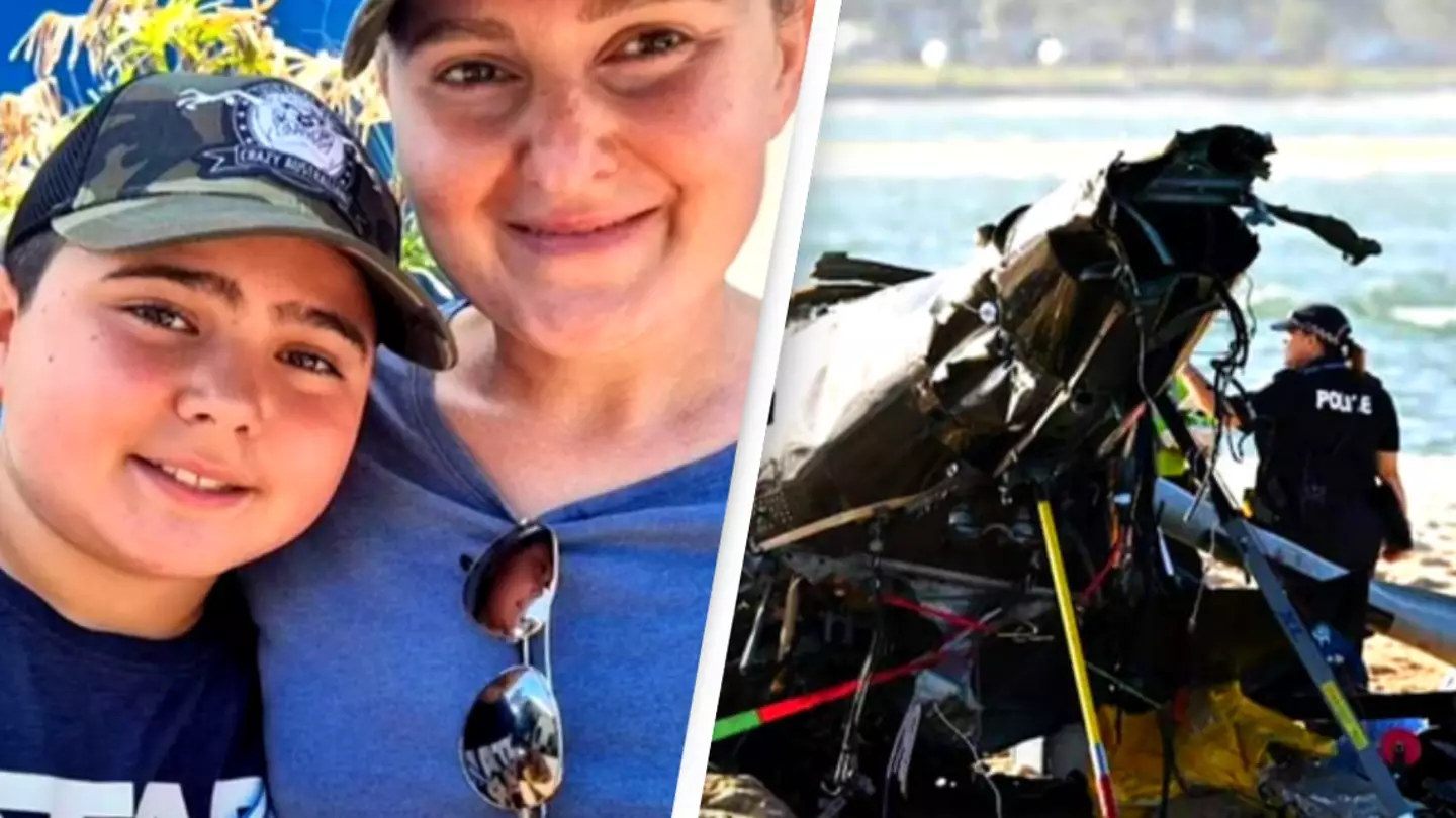 10-year-old Sea World helicopter crash survivor cops heartbreaking blow after losing mum