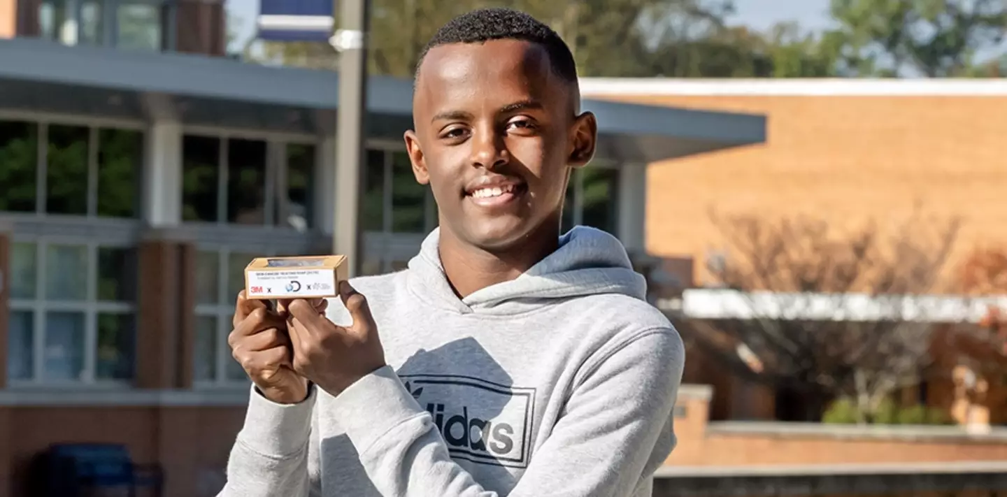 Heman Bekele has created a 'cancer-fighting' soap.