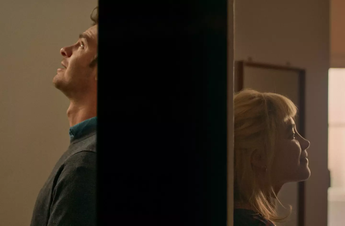 Pugh and Garfield make the perfect duo (A24)