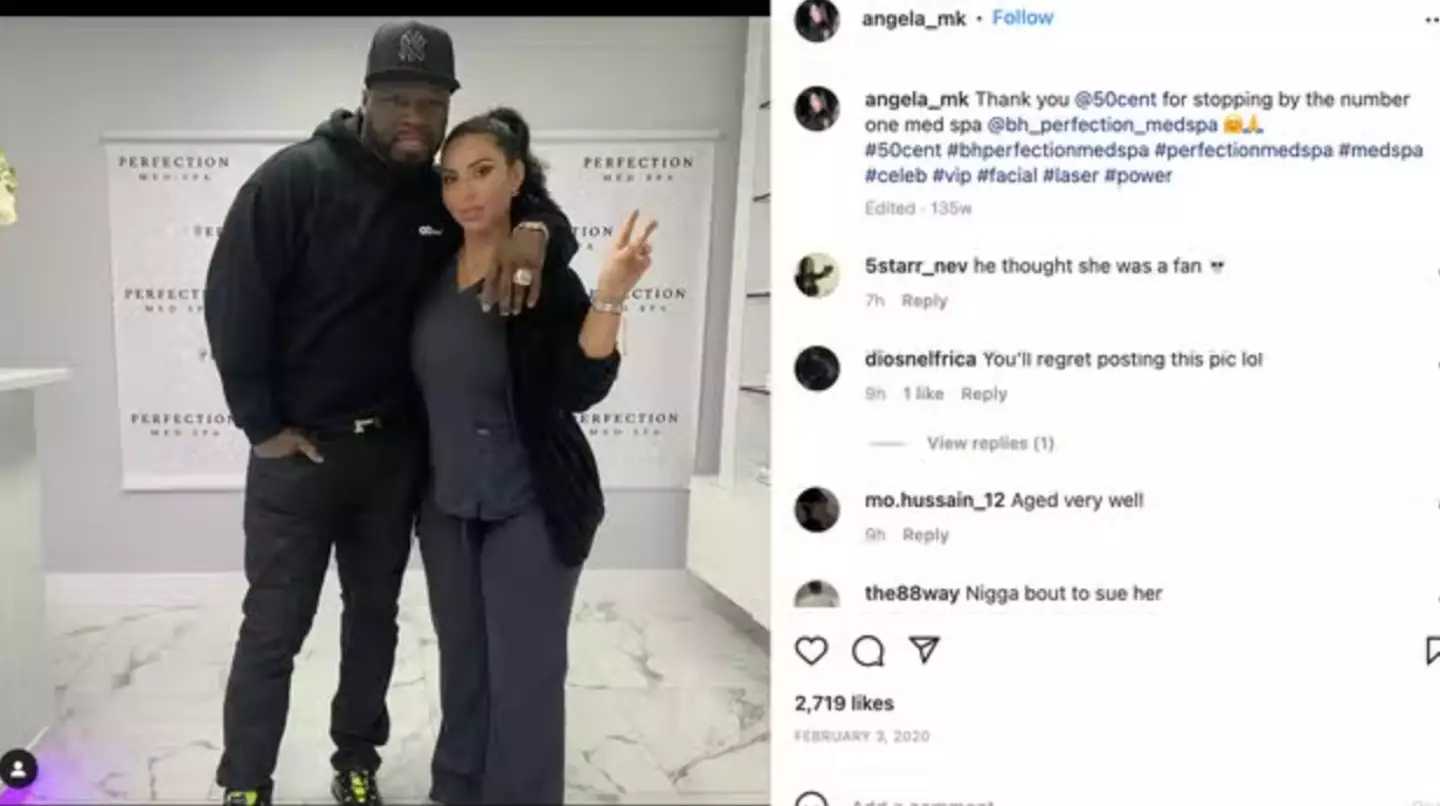 50 claims he was subjected to ‘lewd, lascivious, and sexually objectifying comments’.