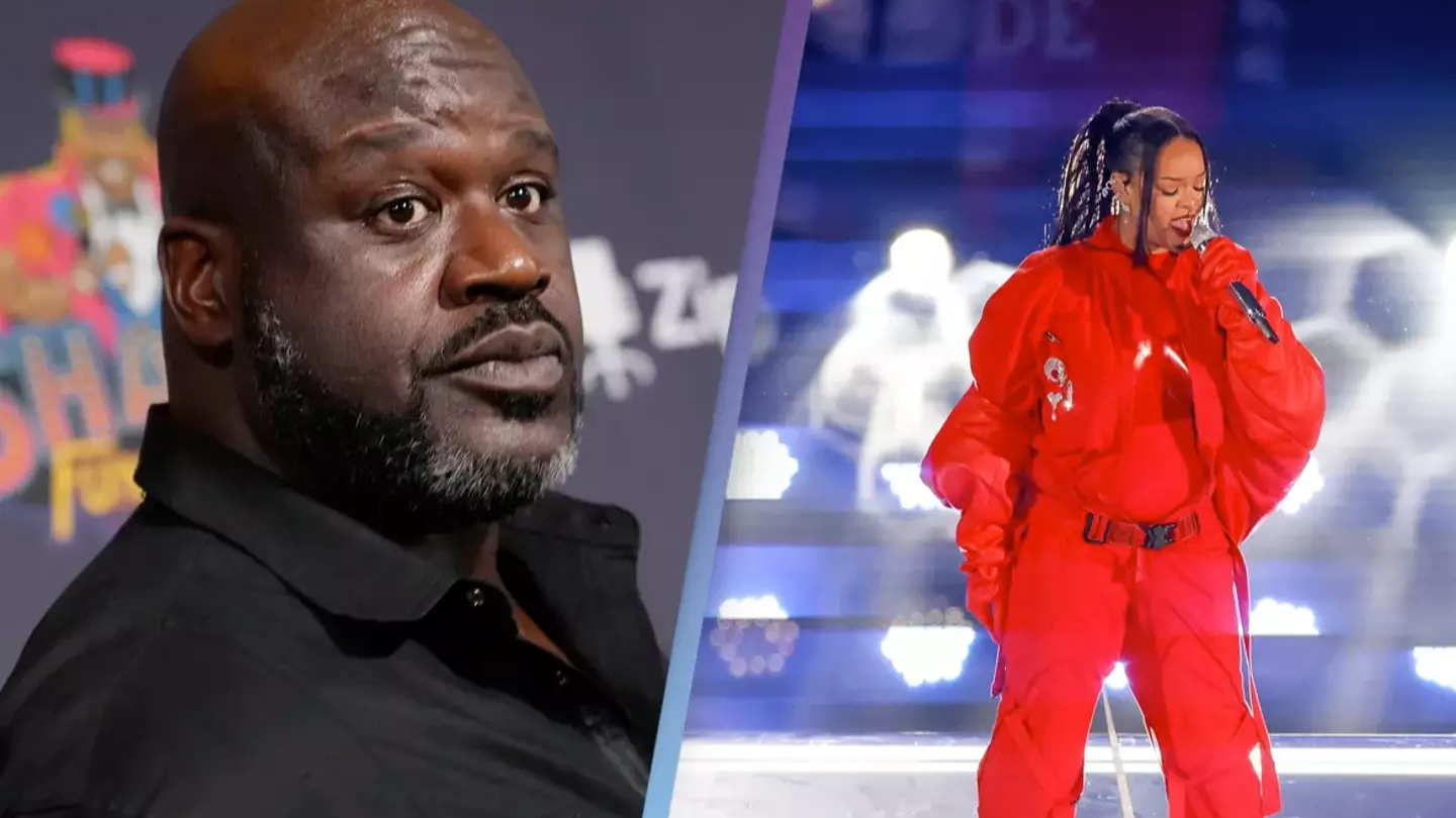 Shaquille O’Neal hits out at critics ‘disrespecting’ Rihanna following Super Bowl