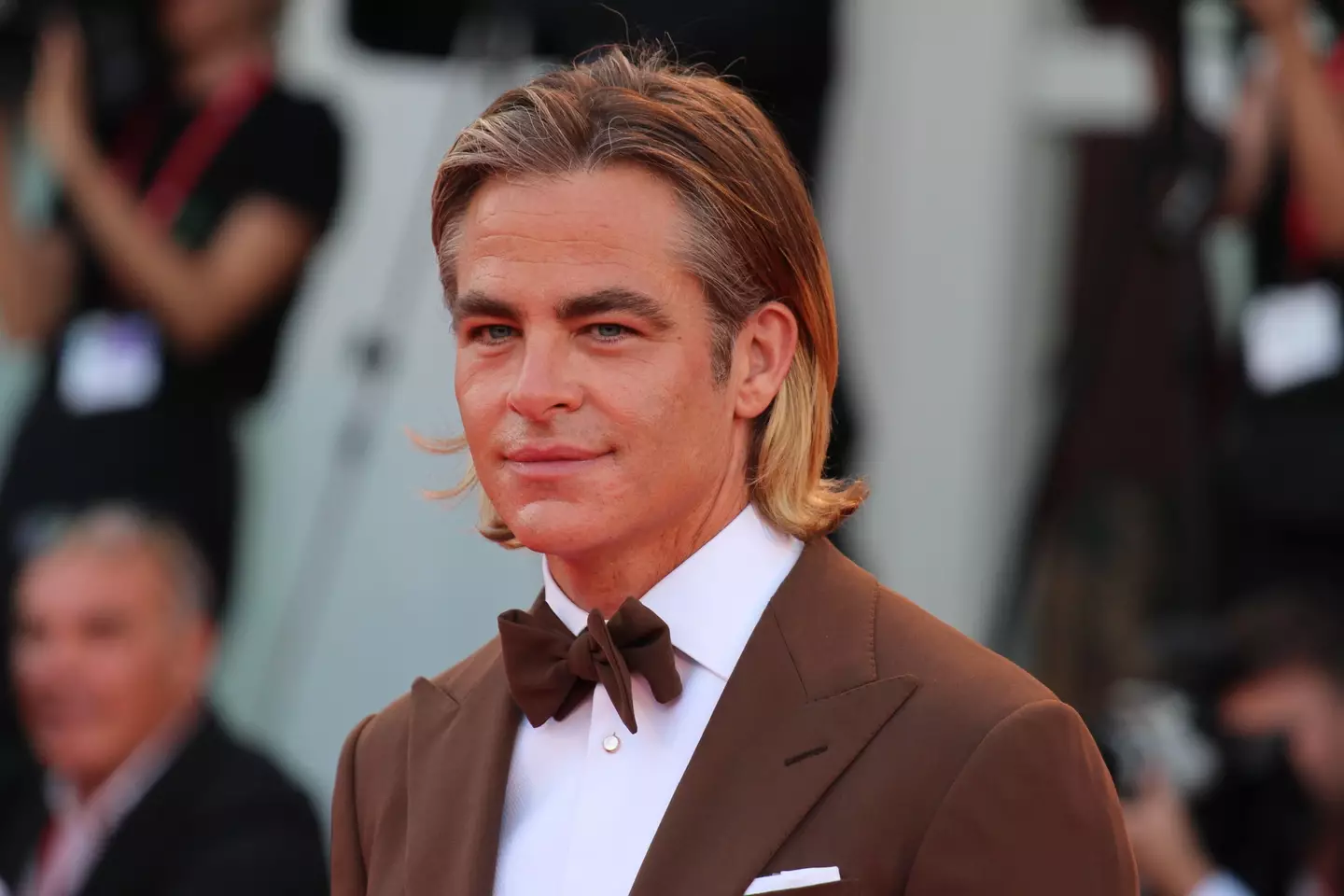 Chris Pine last year.