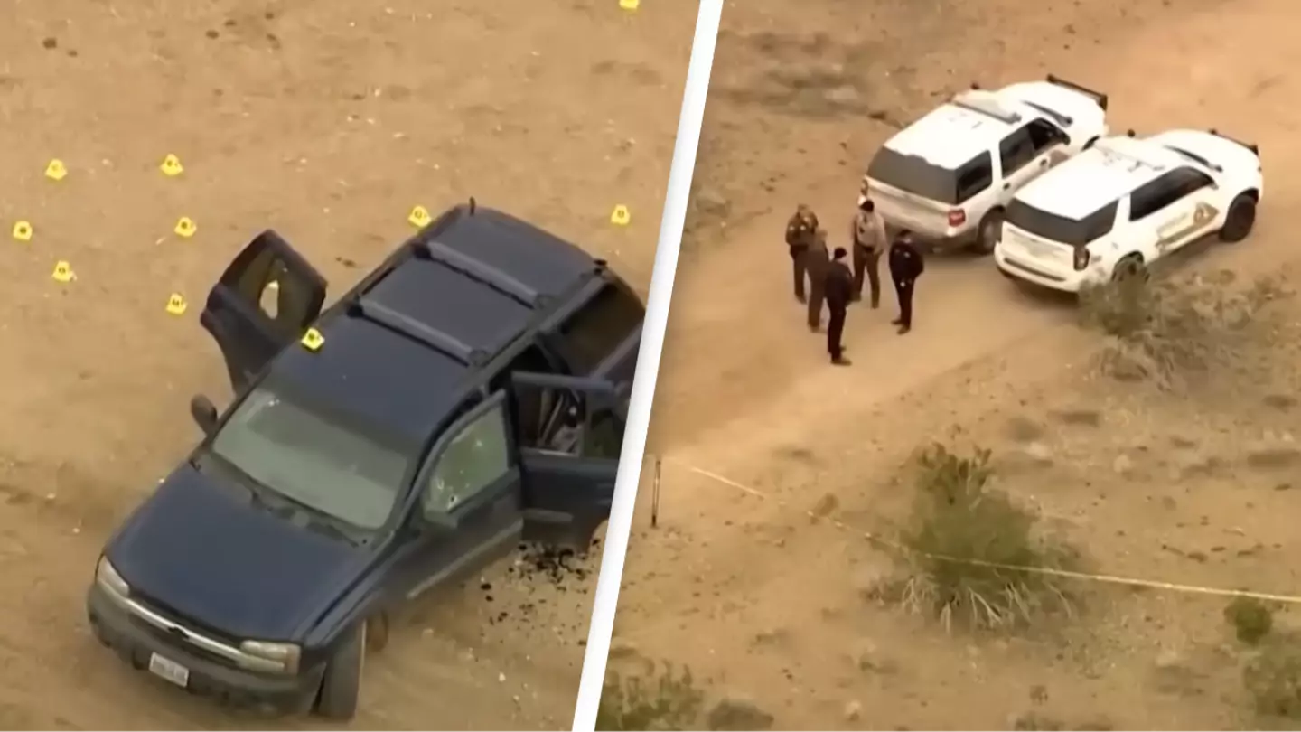Police arrest five men after six bodies found in remote Californian desert