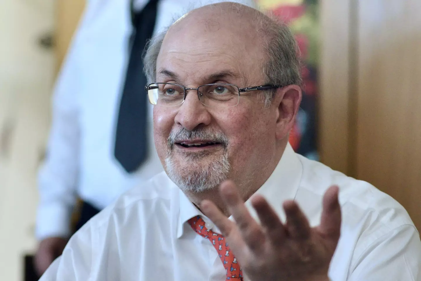 Rushdie has been put on a ventilator as a result of the incident.