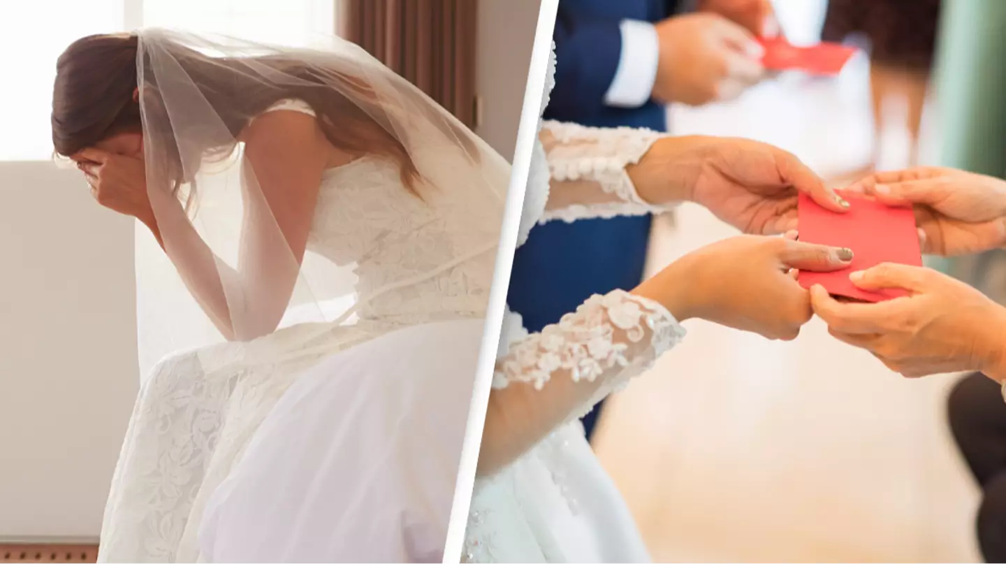 Bride cancels her wedding after guests refused to pay $1200 to attend