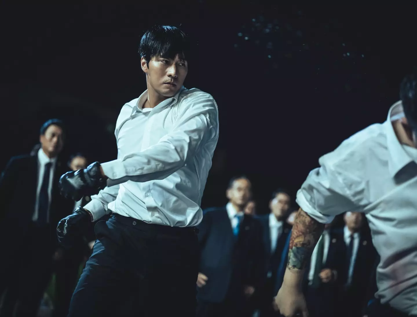 The hit show features sustained fighting scenes throughout the series (Netflix)