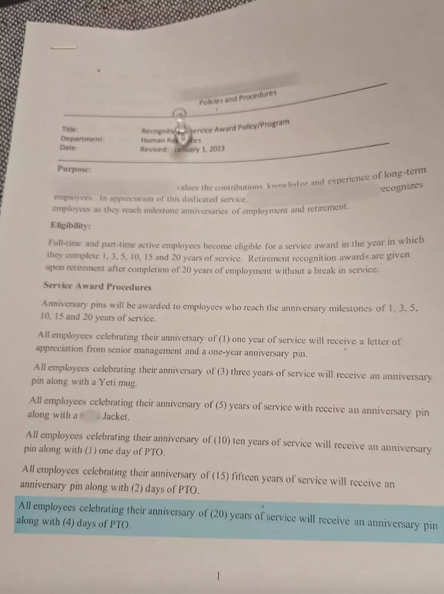 The user shared the company reward letter to Reddit: Crediit: Reddit/EpsilonHalo