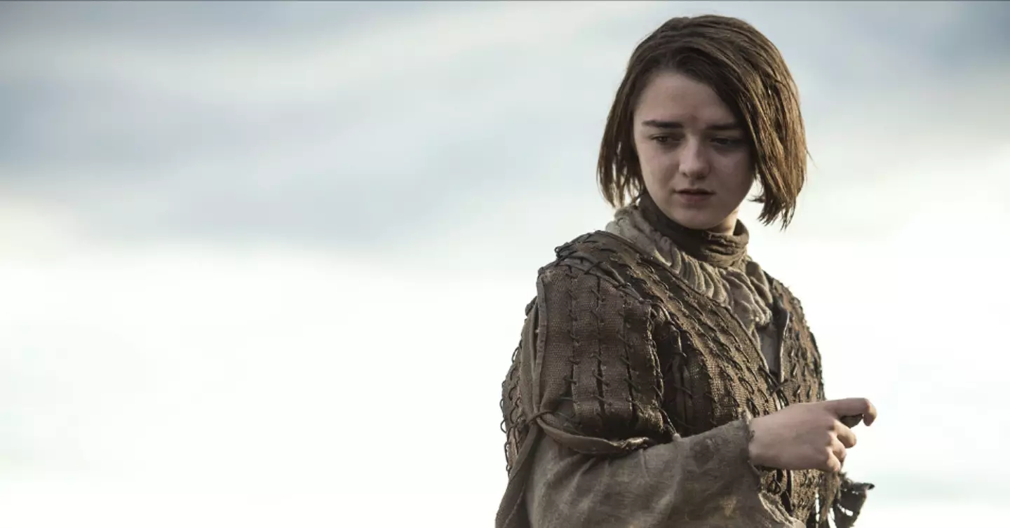 Maisie Williams' character, Arya Stark, was known as a tomboy.