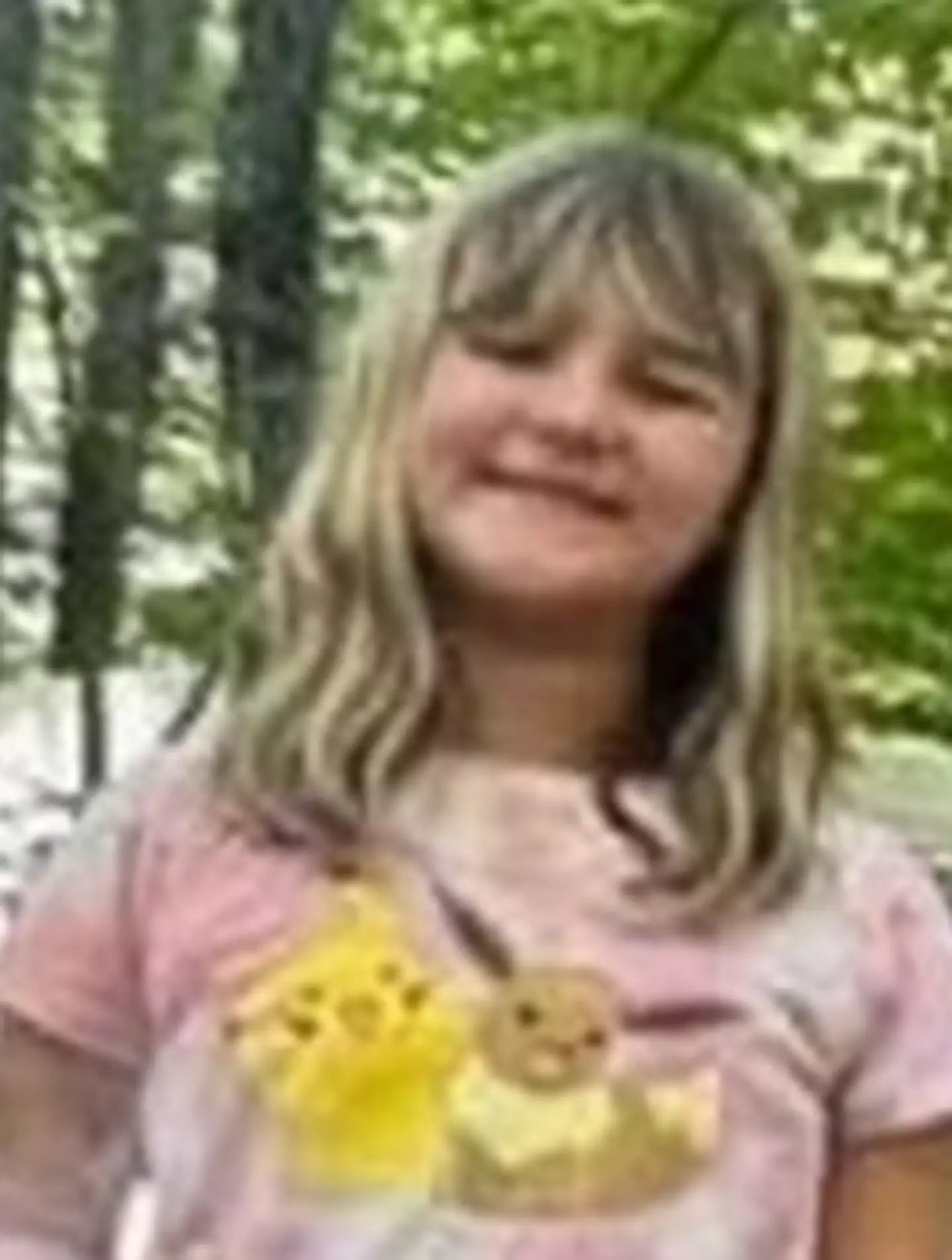 Nine-year-old Charlotte went missing on Saturday (31 September).