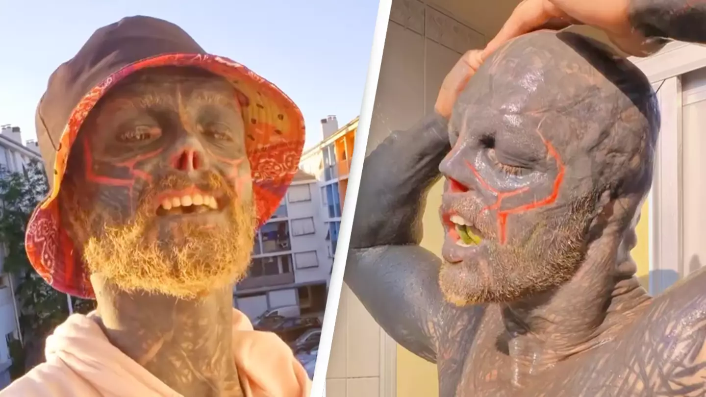 Man who cut off fingers and ears to become an alien explains daily struggle he faces because of his looks
