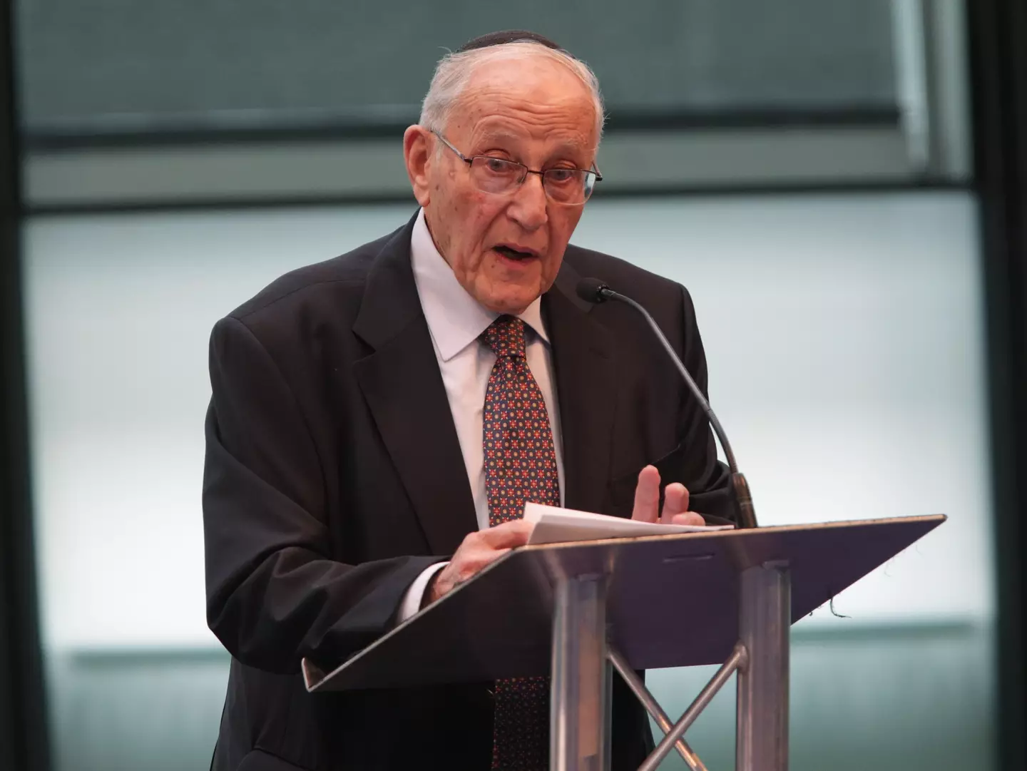 Manfred Goldberg BEM - a Holocaust survivor - claims Furchner had reports about human hair harvesting sent to her secretarial office.