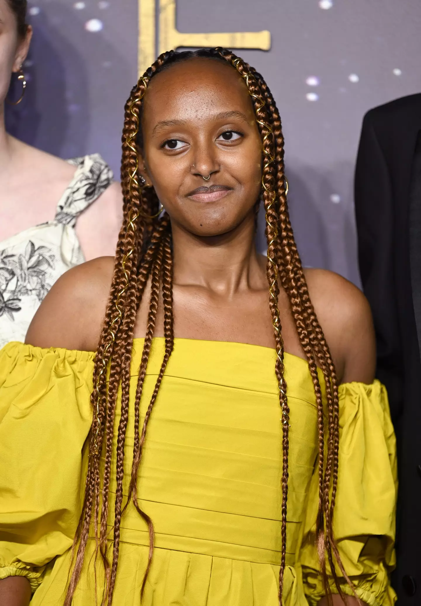 Zahara Marley Jolie appears to have dropped Pitt from her last name.