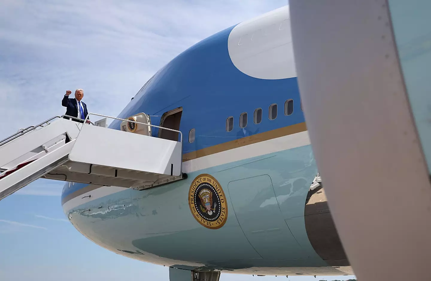 The president is spending four days in the Middle East where it is expected he will receive an unprecedented gift (Win McNamee/Getty Images)
