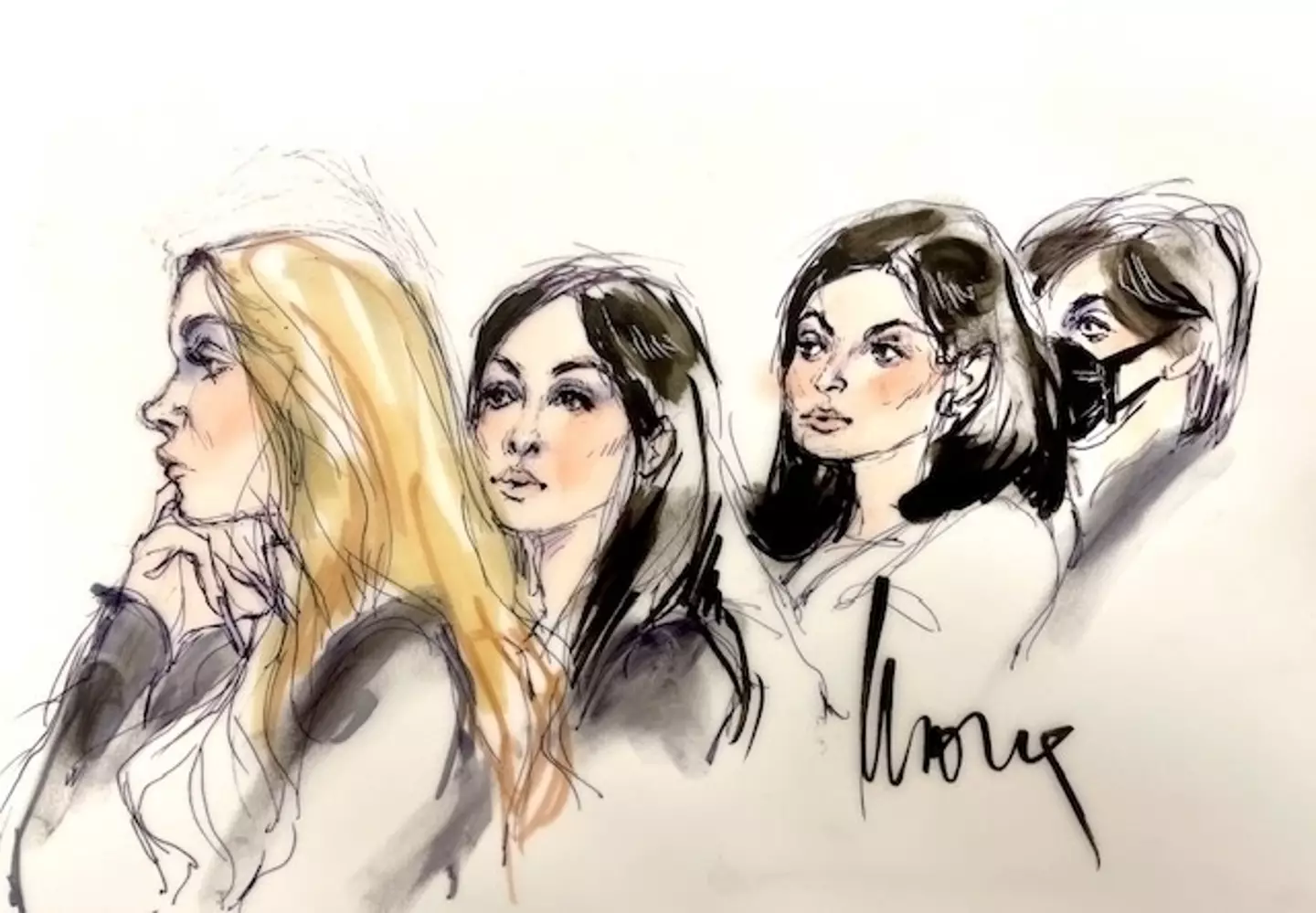 Social media users haven't been entirely convinced of the likeness sketches.