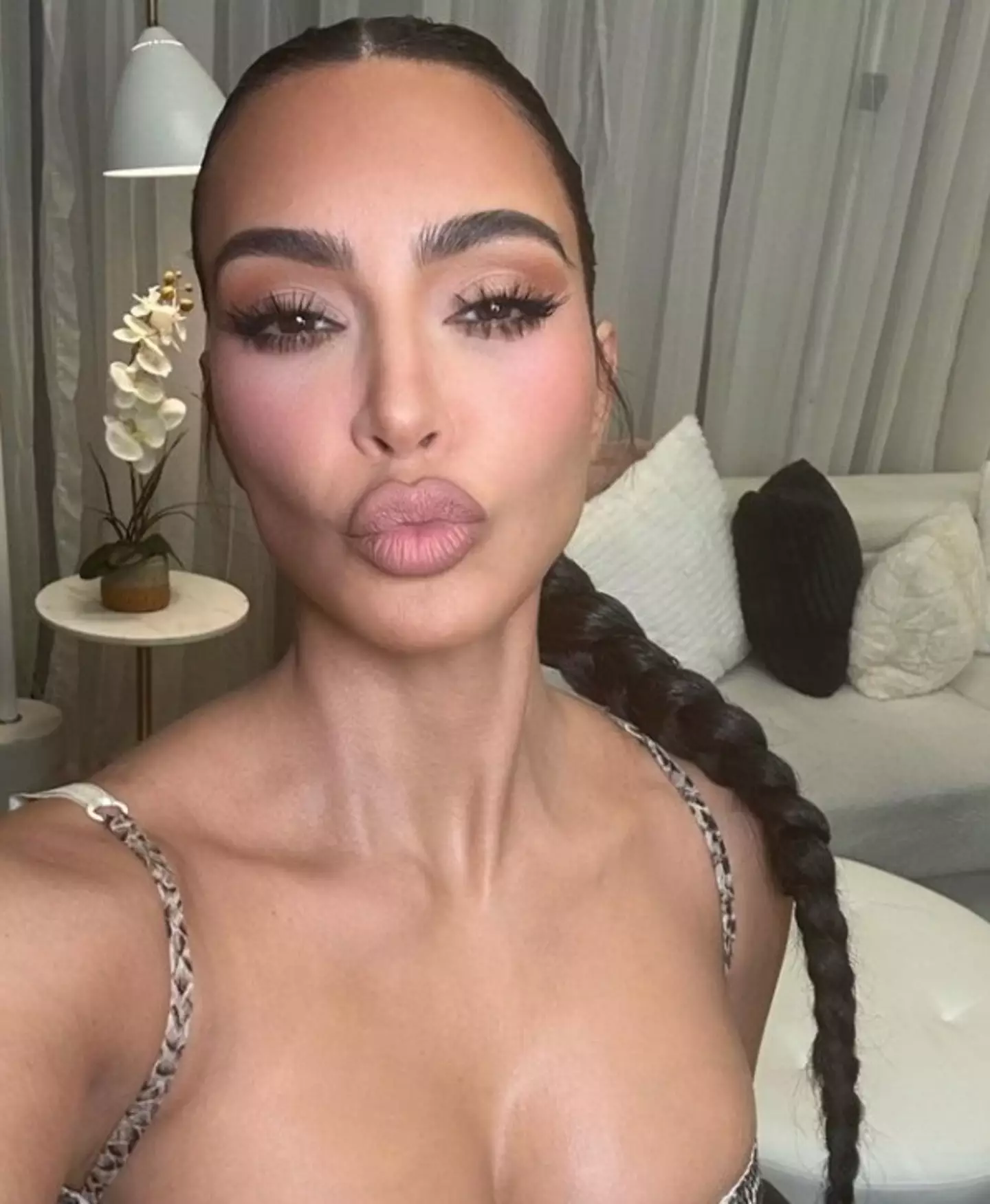 Kim Kardashian has been slammed by supporters of the WGA strike.