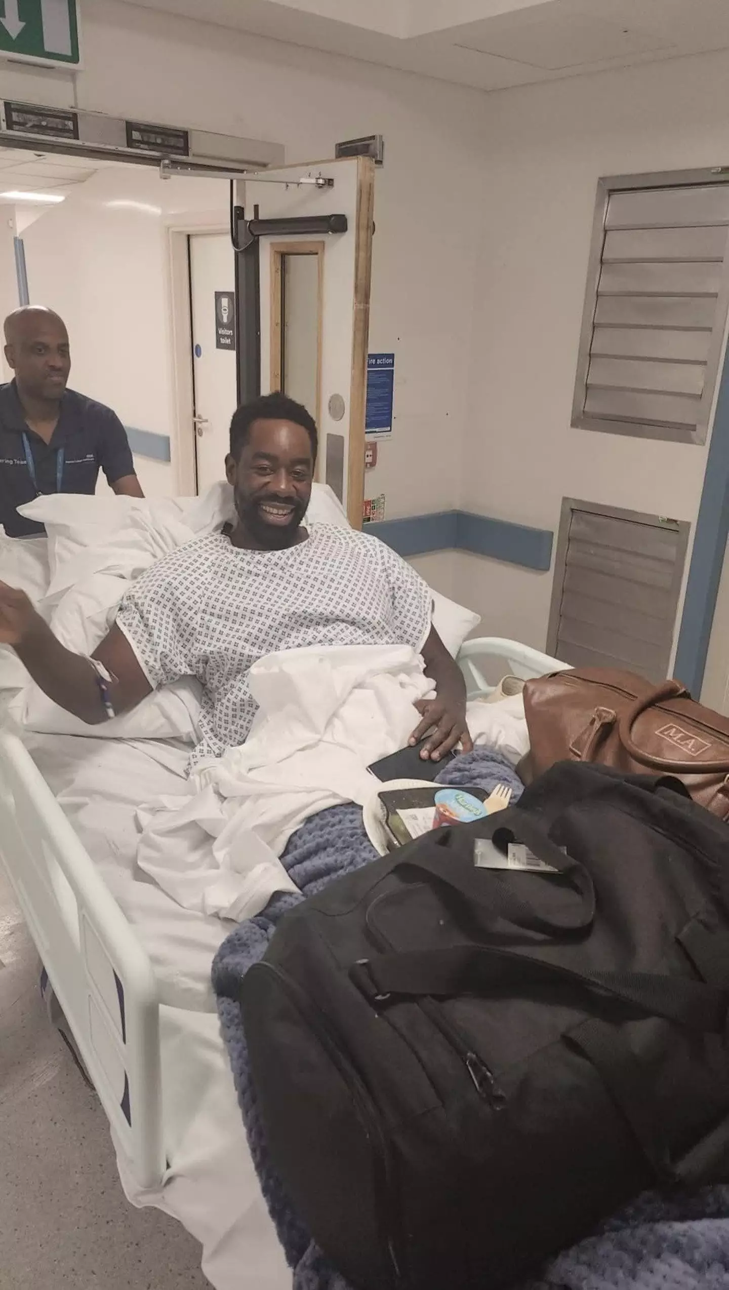 Matthew was clinically dead for 10 minutes (SWNS)