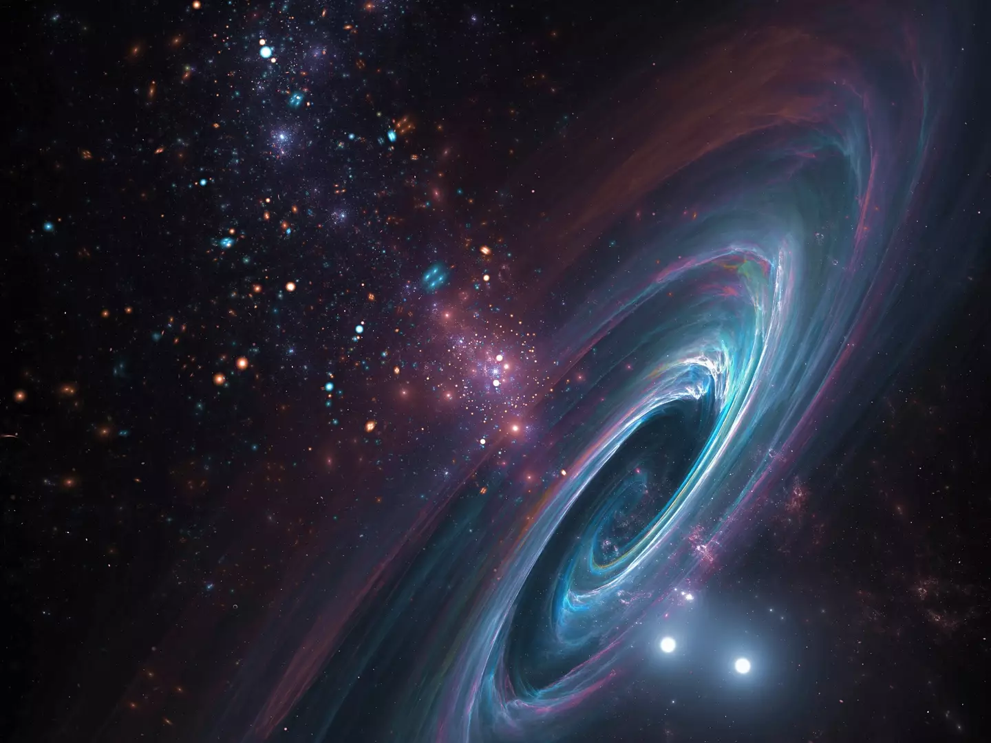 Two black holes have collided (Getty Images)