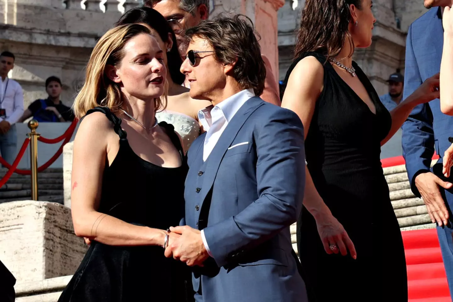 Rebecca Ferguson described her time shooting 'Mission: Impossible' with Tom Cruise as both 'thrilling' and frustrating' (Franco Origlia/Getty Images)