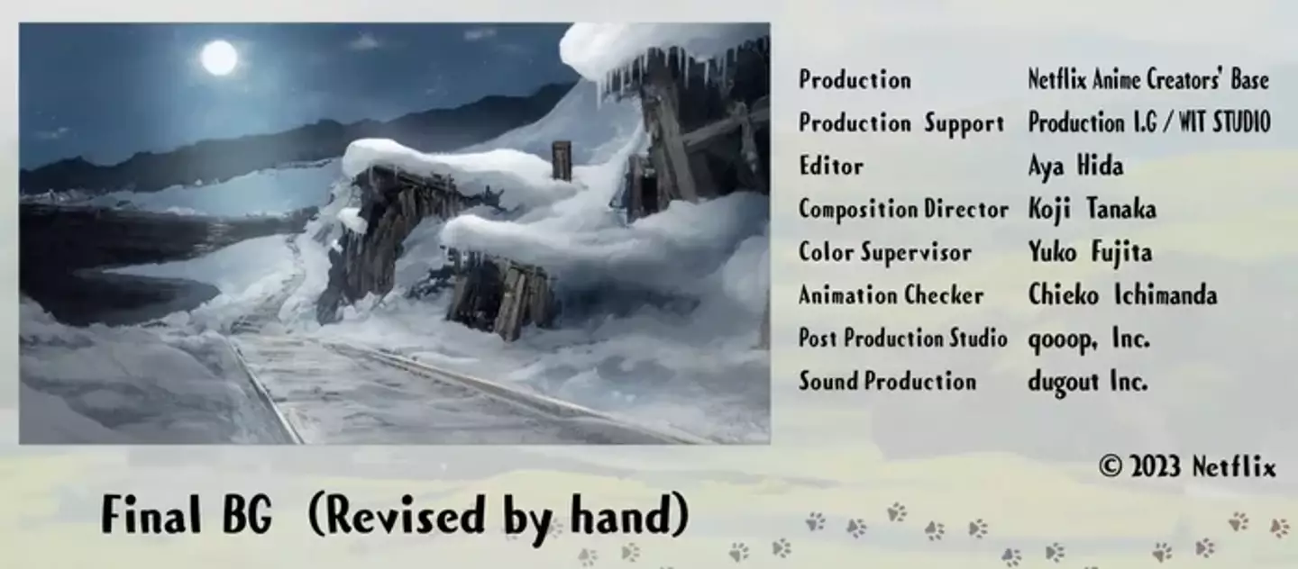 An artist rejoins the process at the end.