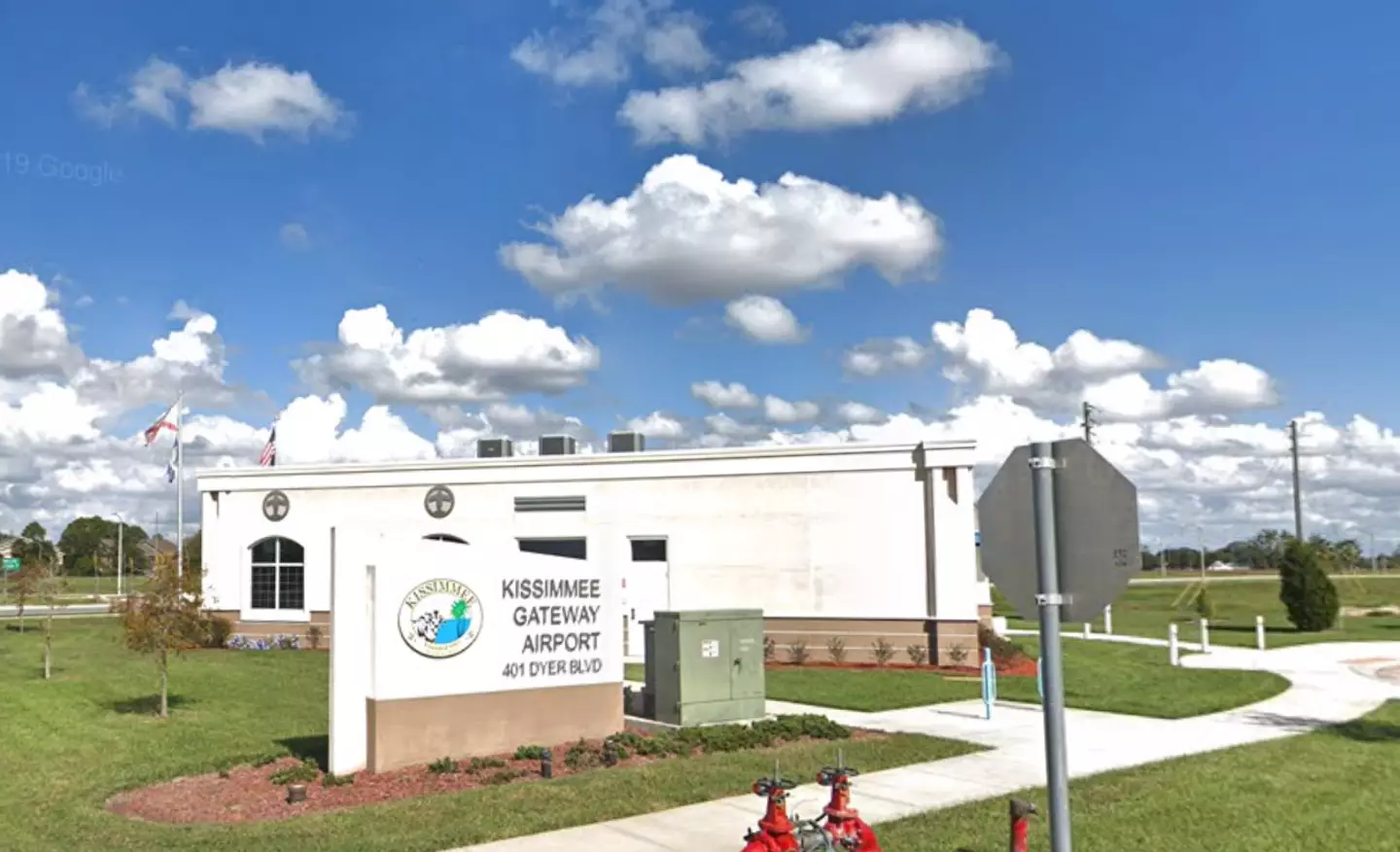 The plane took off from Kissimmee Gateway Airport.