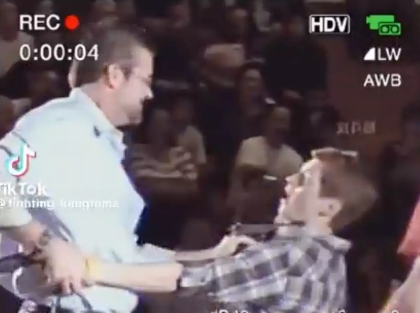 In another attempt, he disarmed two people.