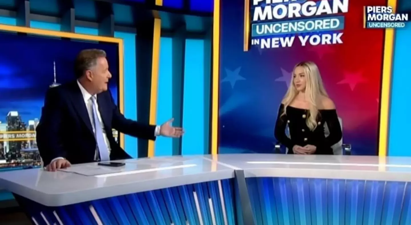 Mikhaila Peterson told Piers Morgan she has been eating a meat-only diet for the last six years.