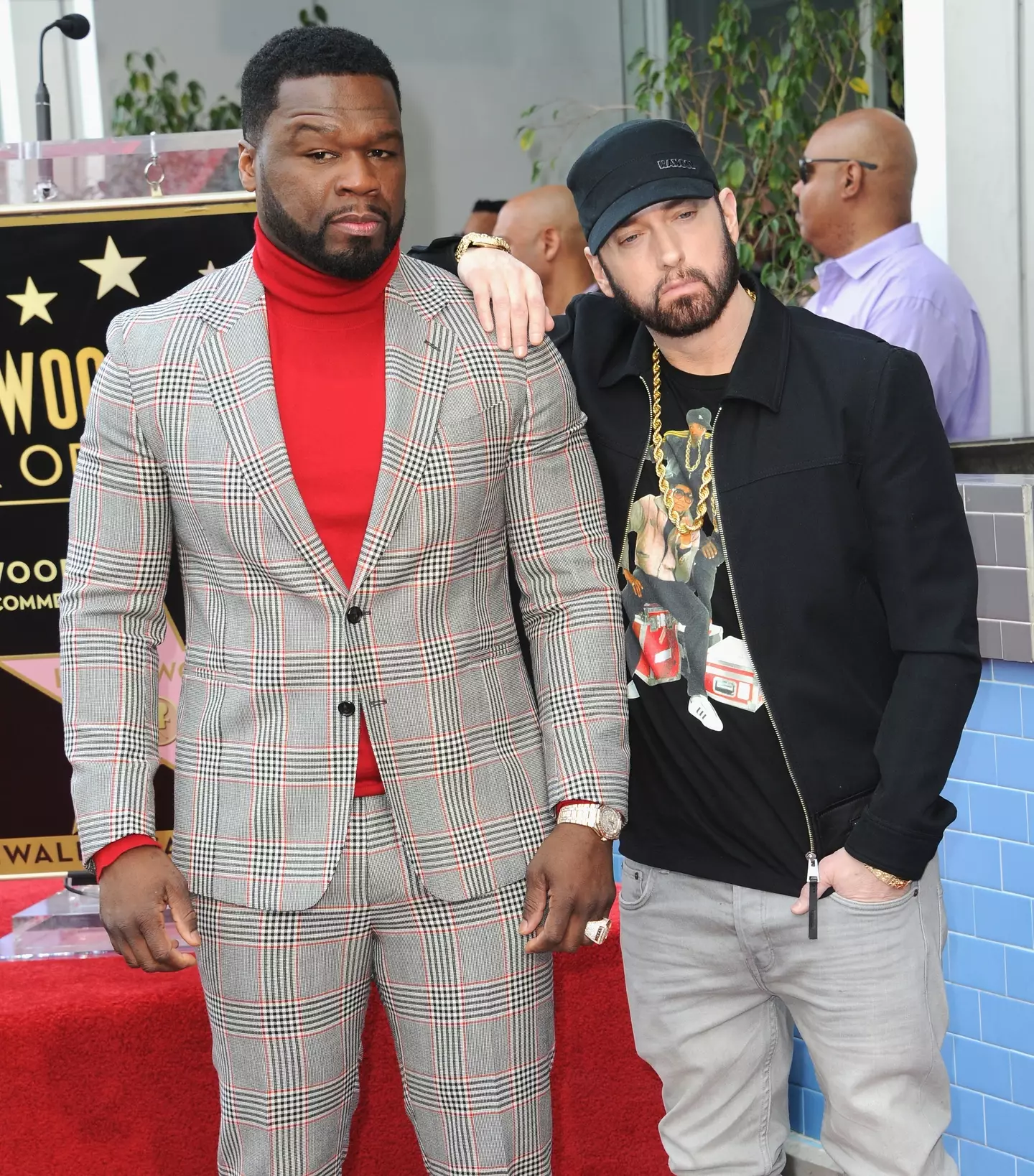 50 Cent and Eminem have been close pals since the 00s.