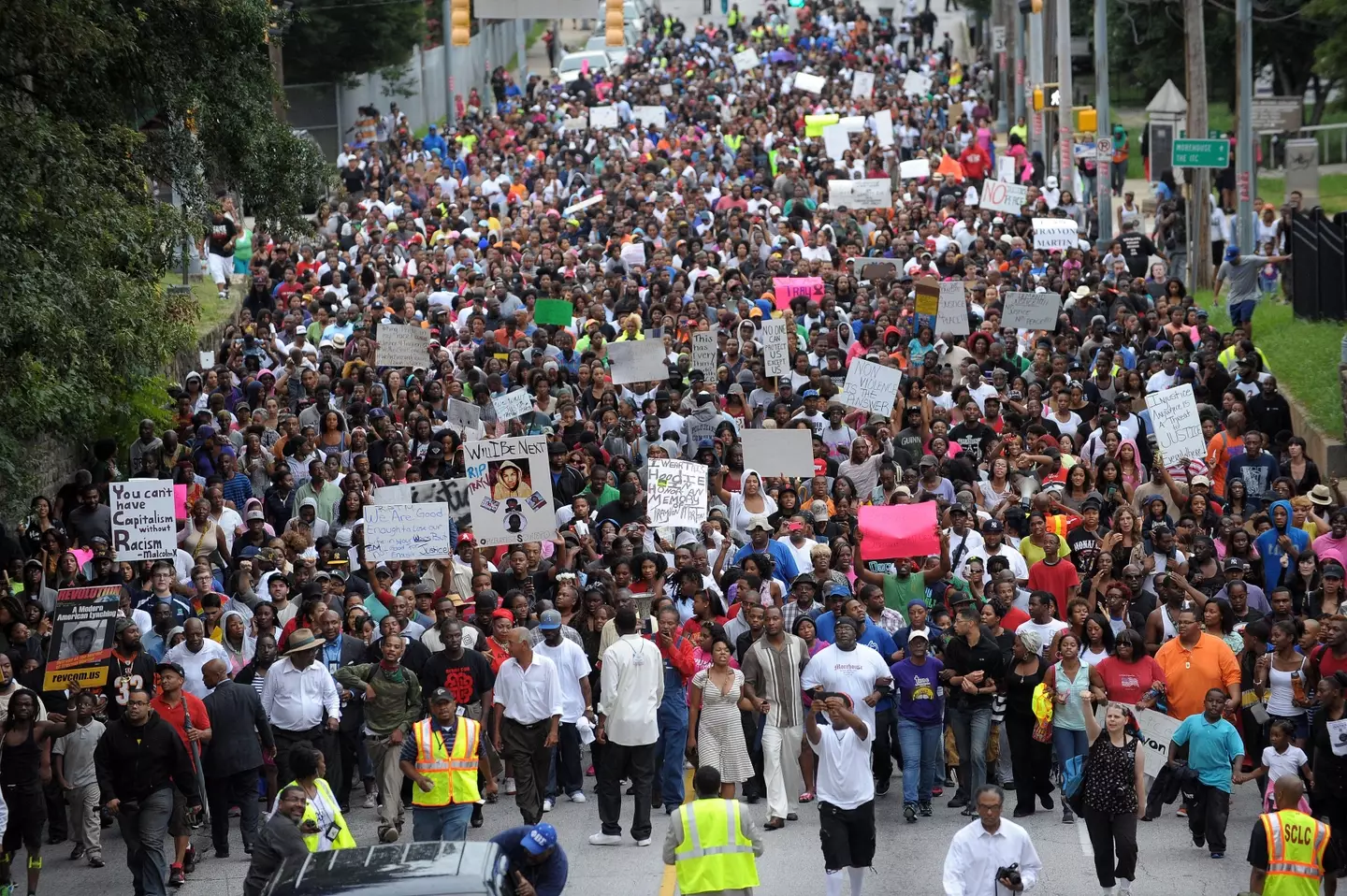 Demonstration against George Zimmerman's acquittal (Alamy)