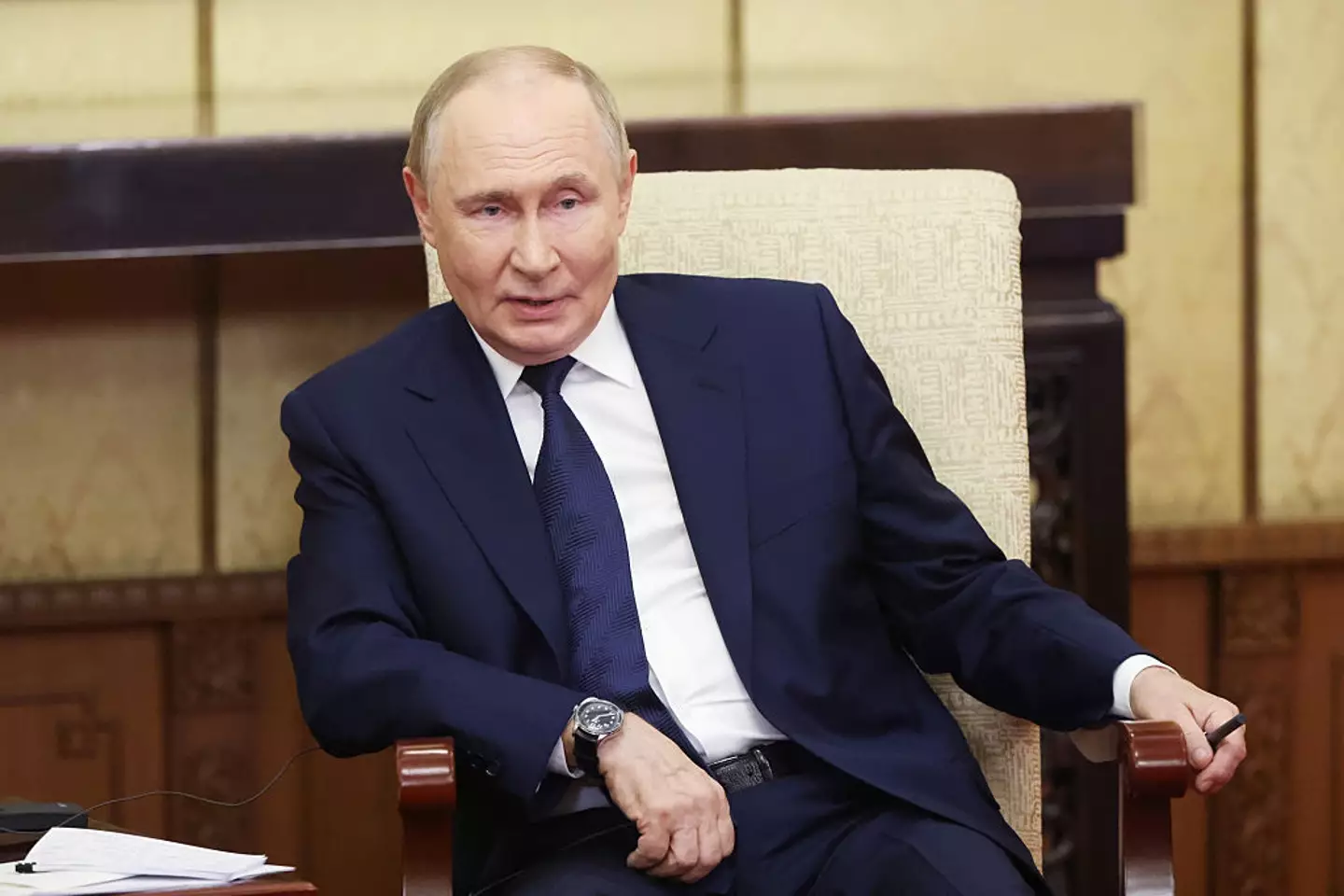 Putin said the fears of war with Europe and NATO were 'nonsense' (Contributor/Getty Images)