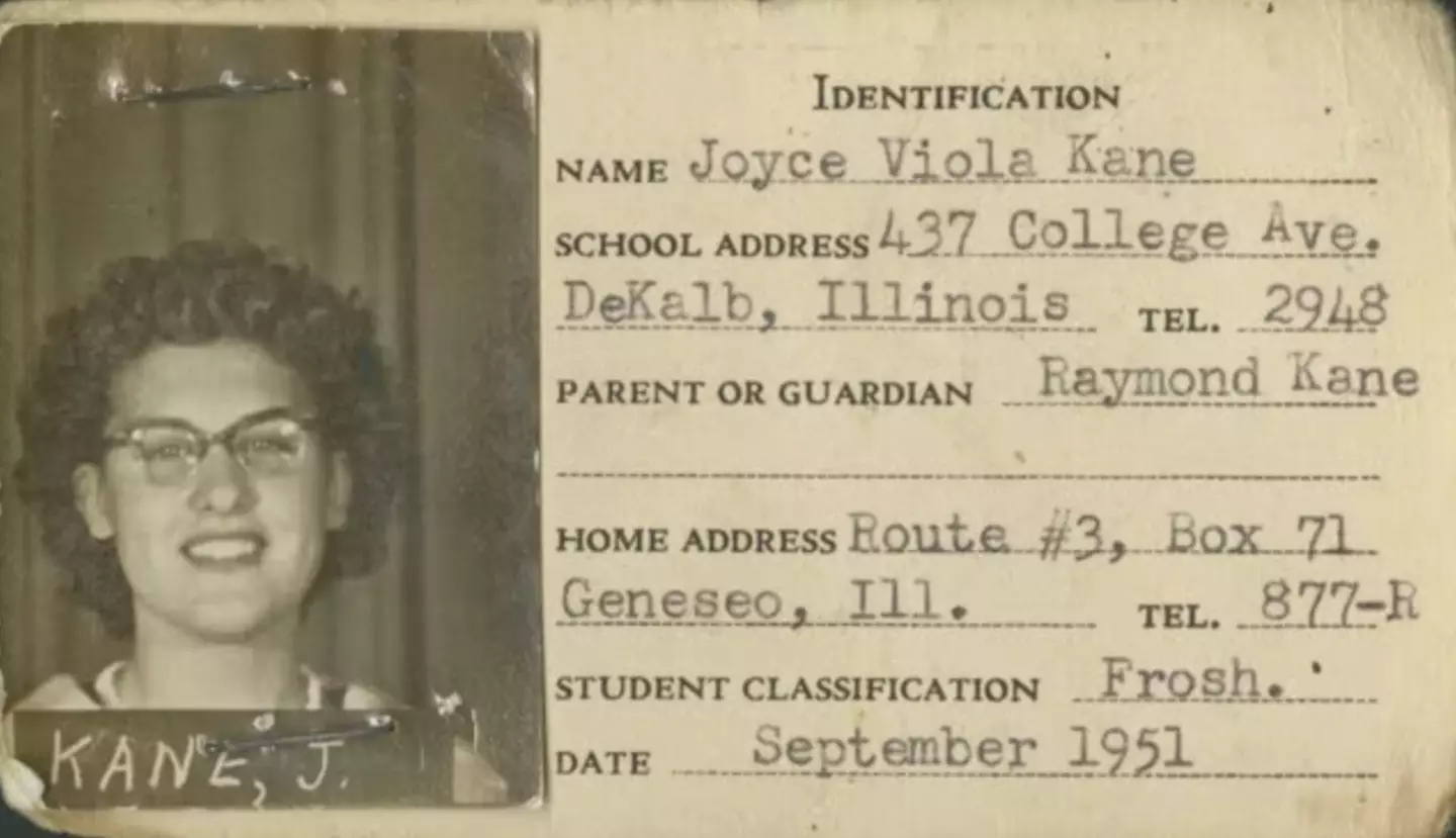 It took Joyce 71 years, but she finally graduated.